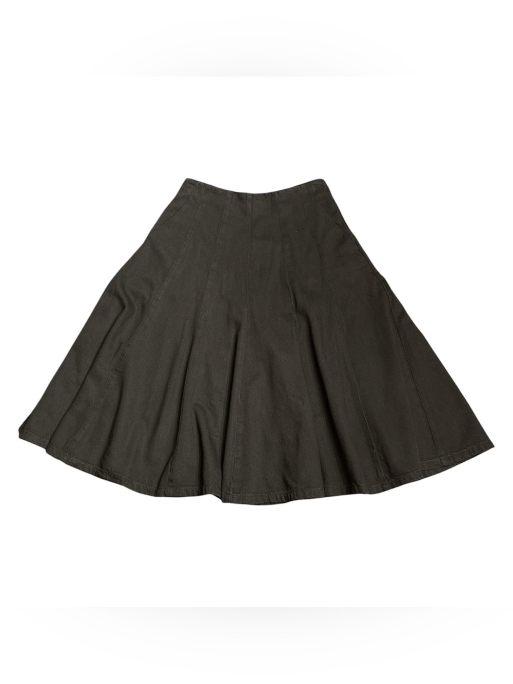 Madewell Airy Denim Circle Skirt Hanna Wash (black) women’s Size 28 NWT - Picture 5 of 9